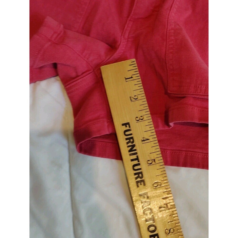 Pistola Red High-Waisted Utility Cargo Shorts Women’s Size 27 - Picture 6 of 11